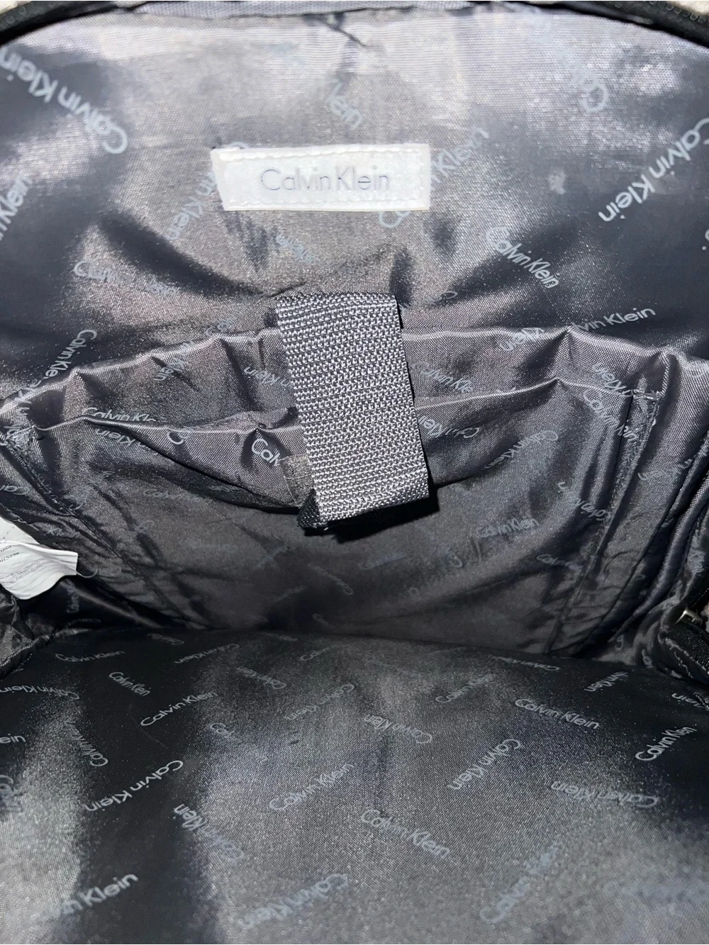 Calvin Klein Brown Monogram Backpack
